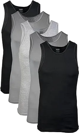 Gildan - Men's A-Shirt Tanks, Multipack, Style G1104