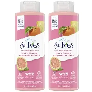 St. Ives Exfoliating Body Wash Pink Lemon & Mandarin Orange