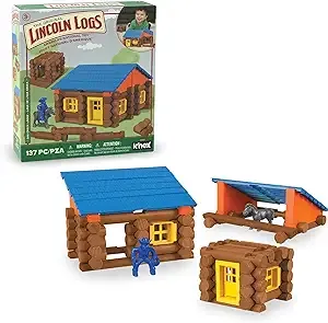 137-Piece LINCOLN LOGS Oak Creek Lodge Building Set $16.97 + Free Shipping w/ Prime or on $35+