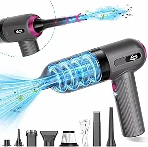 KMM Handheld Car Vacuum Cleaner and Air Duster $16.66 + Free Shipping w/ Prime or on $35+