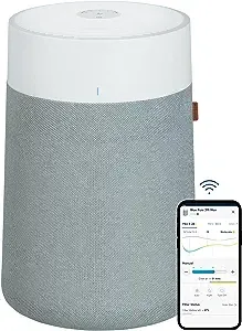 BLUEAIR Air Purifiers for Medium Rooms, Bedroom, Kitchen, Cleans 1,858 sqft in one hour, HEPASilent Smart Air Cleaner for Home, Pets, Allergies, Virus, Dust, Mold, Smoke - Blue Pure 311i Max