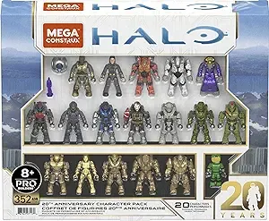 352-Piece Mega 20th Anniversary Halo Action Figures & Accessories Toy Building Set $39.99 + Free Shipping