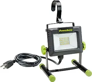 PowerSmith 2000 Lumen Portable LED Work Light w/ Metal Stand