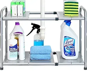Basket Organizer Drawer with Hooks