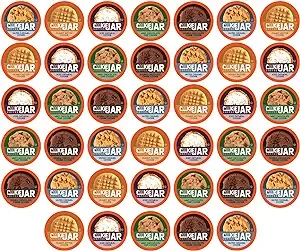 Cookie Jar Assorted Flavored Coffee Pods for Keurig K Cup Brewers, 40 Count Variety Pack – Flavored Coffee Sampler For $13.47 (S&S)