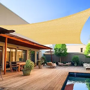 Shade&Beyond 8'x10' Sun Shade Sails Canopy