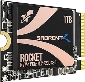 (prime only) SABRENT 2230 NVMe 4.0 SSDs 1TB $79, 2TB $159 + Free S/H