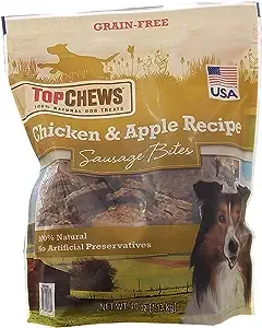 Top Chews Chicken & Apple Recipe Dog Treats