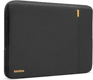 tomtoc - 360° Protective Laptop Sleeve, for 13-inch New MacBook Air/Pro, Water-Resistant