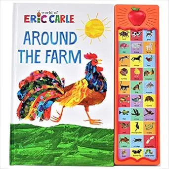 $7.99*: World of Eric Carle: Around the Farm 30-Button Animal Sound Children's Book at Amazon
