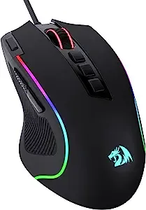 Redragon M612 Predator RGB 8000 DPI Wired Gaming Mouse w/ 11 Programmable Buttons $13.79 + Free Shipping w/ Prime or on $35+