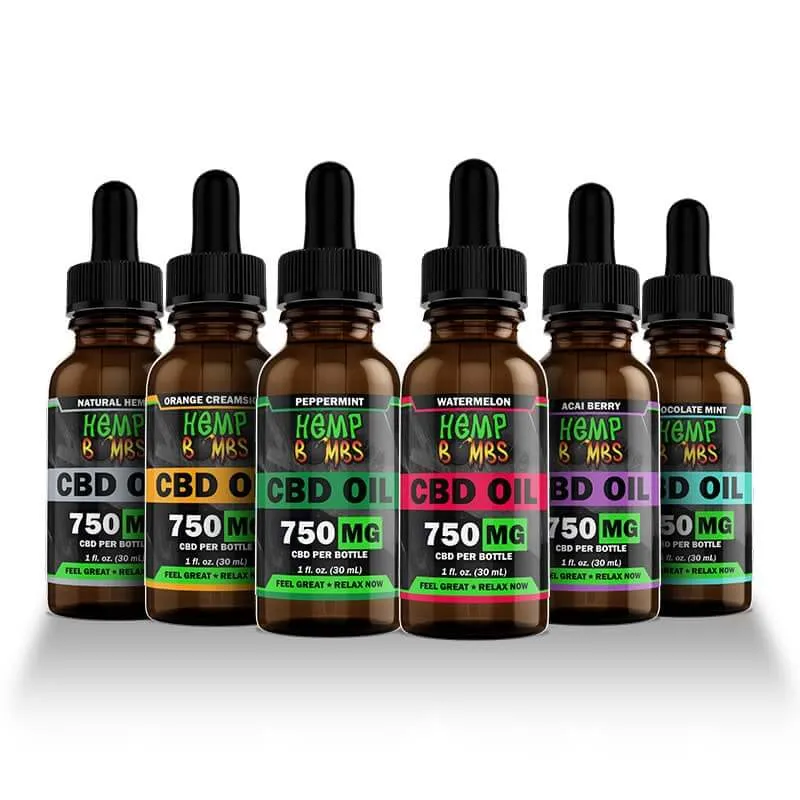 Hemp Bombs 750 mg CBD Oil