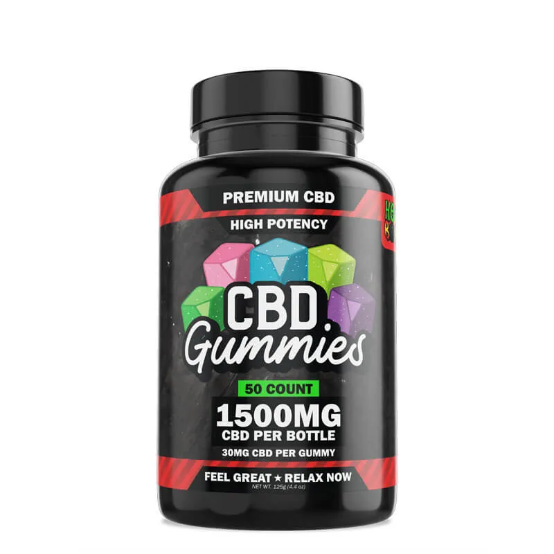 Hemp Bombs 50-Count High Potency CBD Gummies