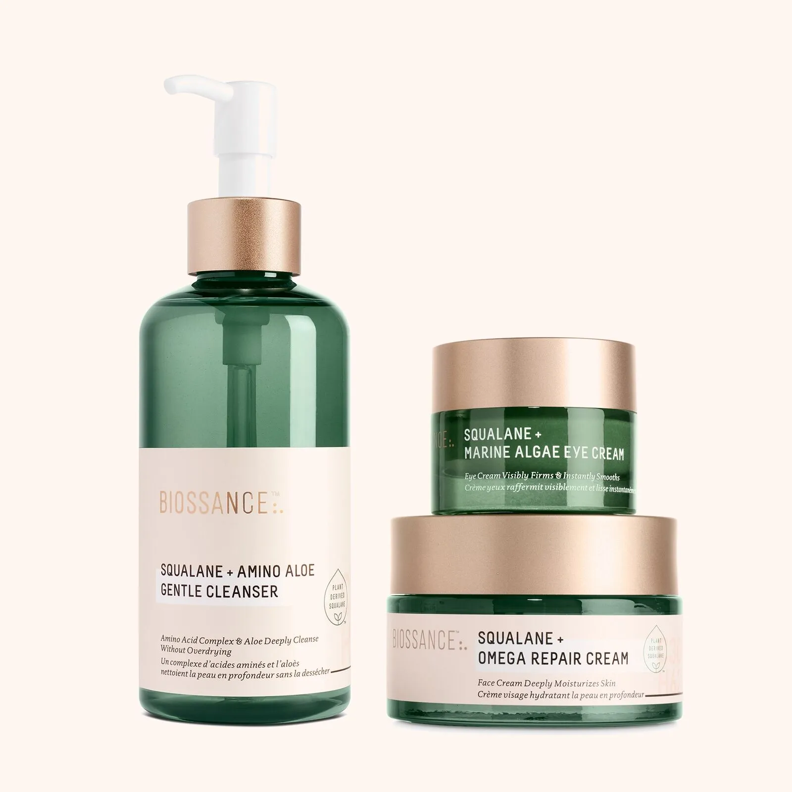 Biossance Radiant + Refreshed Trio