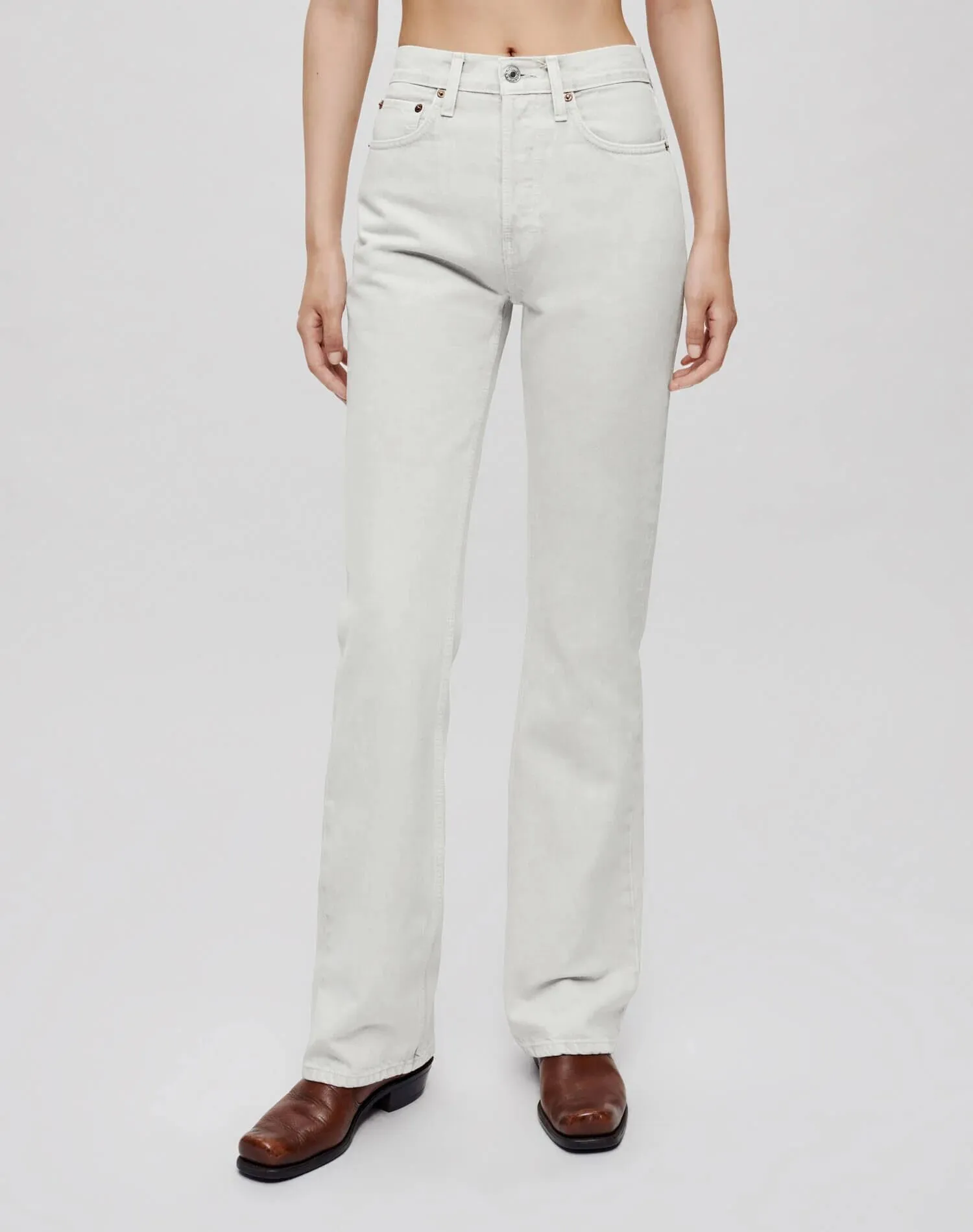 70s Bootcut - Coated Quartz