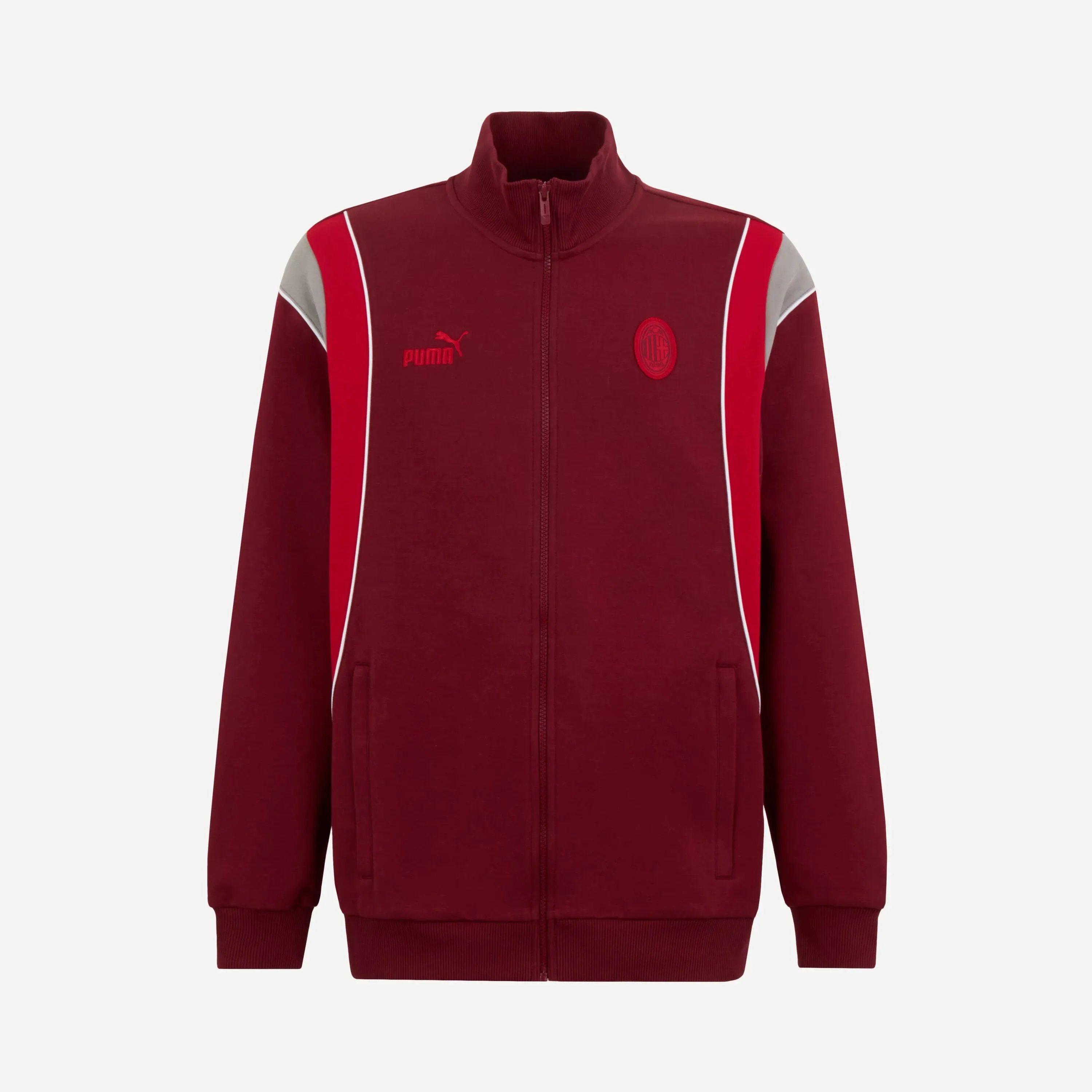 Puma Archive Ac Milan Collection Zipped Hoodie - male