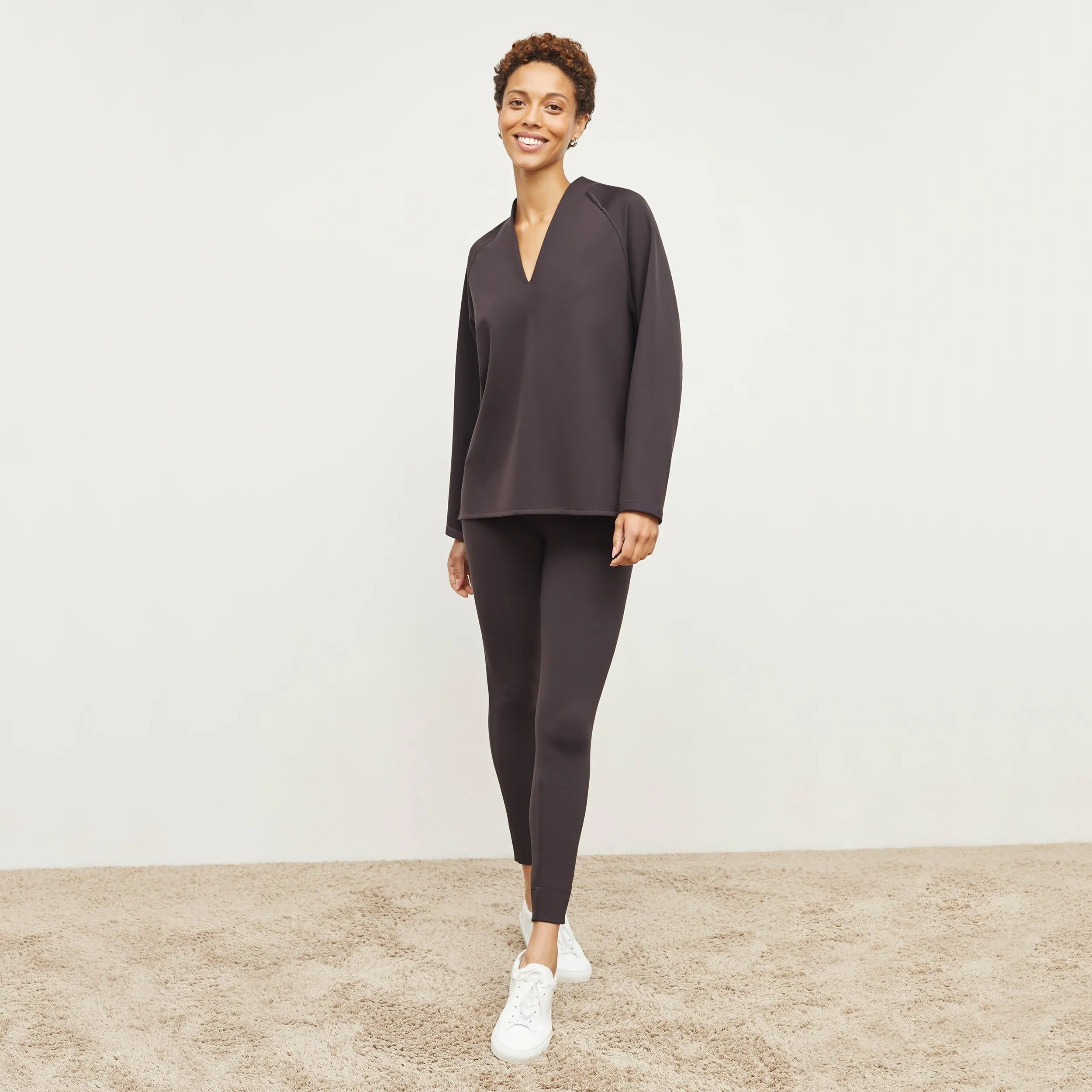 M.M.LaFleur The Harrington Legging - Light Scuba - Haze - 00