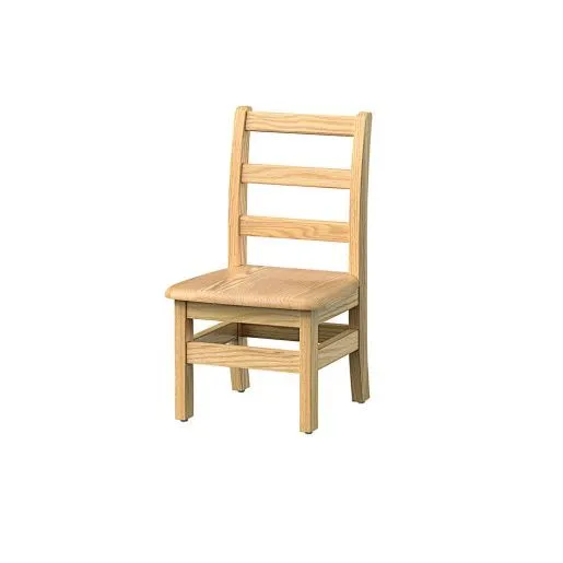 Little Scholars 10" Wooden Ladderback Chair - Set of 2 by Foundations