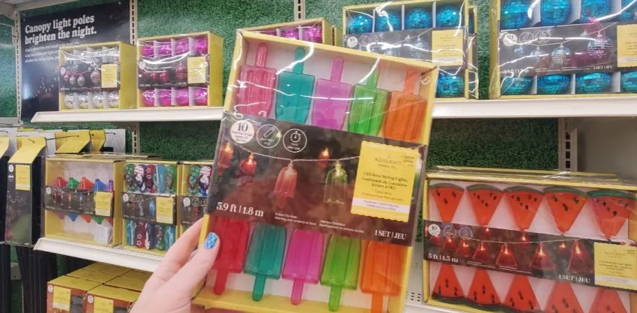 Ashland 10-Count Popsicle LED String Lights