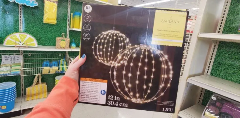 Ashland 10 LED Hanging Sphere Warm White