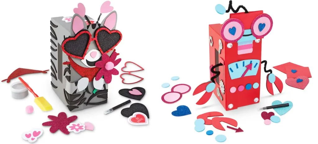 Creatology Valentines Day Fashion Cat Mailbox Decoration Kit