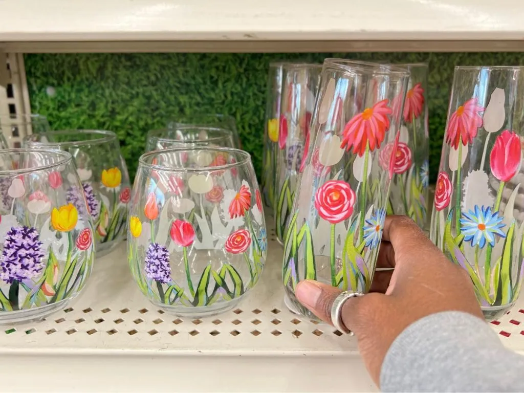 Celebrate It Floral Glasses
