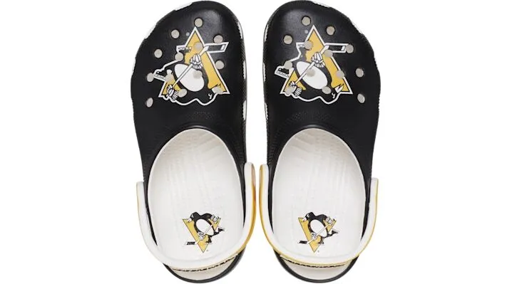 Crocs NHL®  Pittsburgh Penguins®  Classic Clog - Size: W8/M6 - Unisex