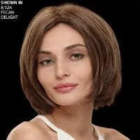 Short Sheer Topper Hand-Tied VersaFiber Hair Piece by Couture Collection