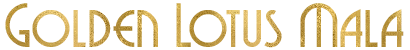 Golden Lotus Mala