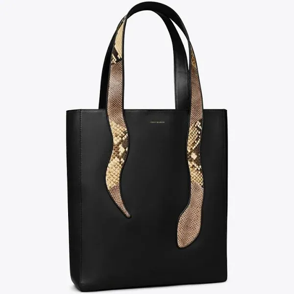 Tory Burch Women's Large Snake Tote Bag