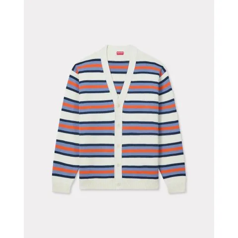 Kenzo 'KENZO Coast Lines' genderless cardigan in cotton