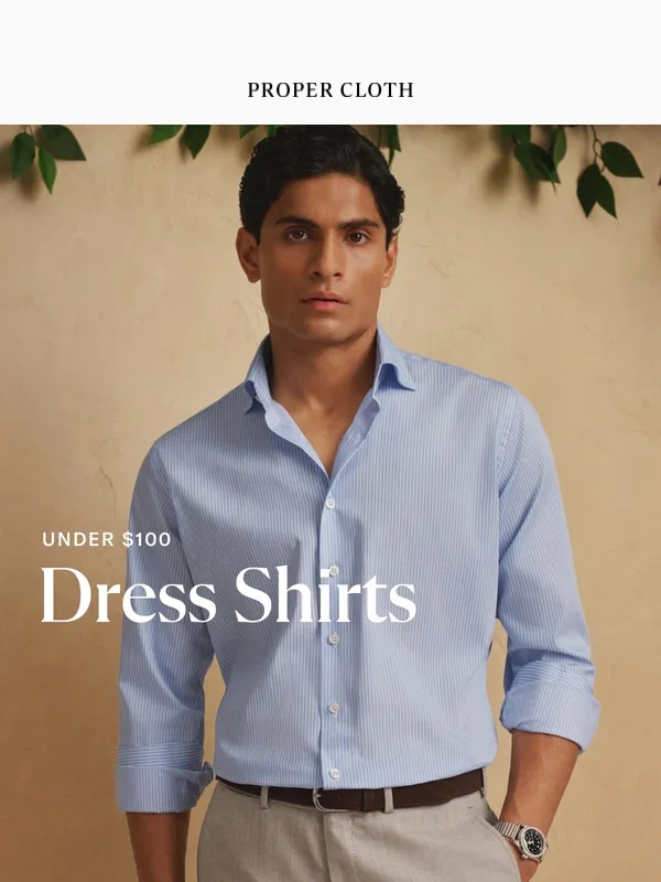 Proper Cloth - Dress Shirts Under $100