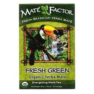 Mate Factor Organic Yerba Mate Energizing Herb Tea