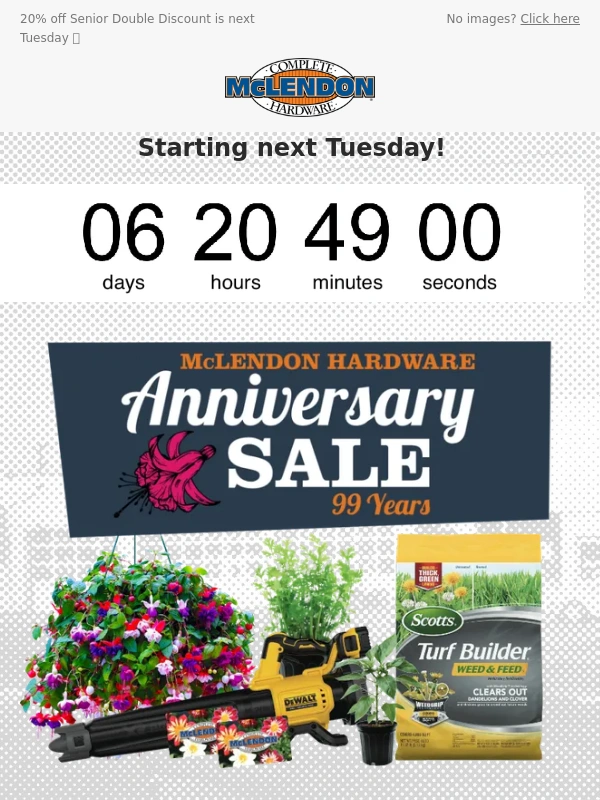 McLendons - ? INSIDE: Anniversary Sale preview!