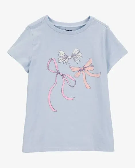 Oshkosh B'gosh Kid Girls Bow Graphic Tee