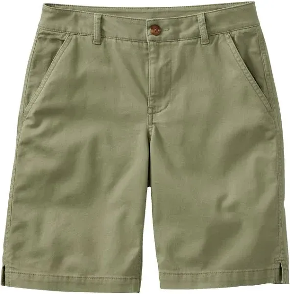 L.L.Bean Women's Comfort Stretch Chino Bermudas