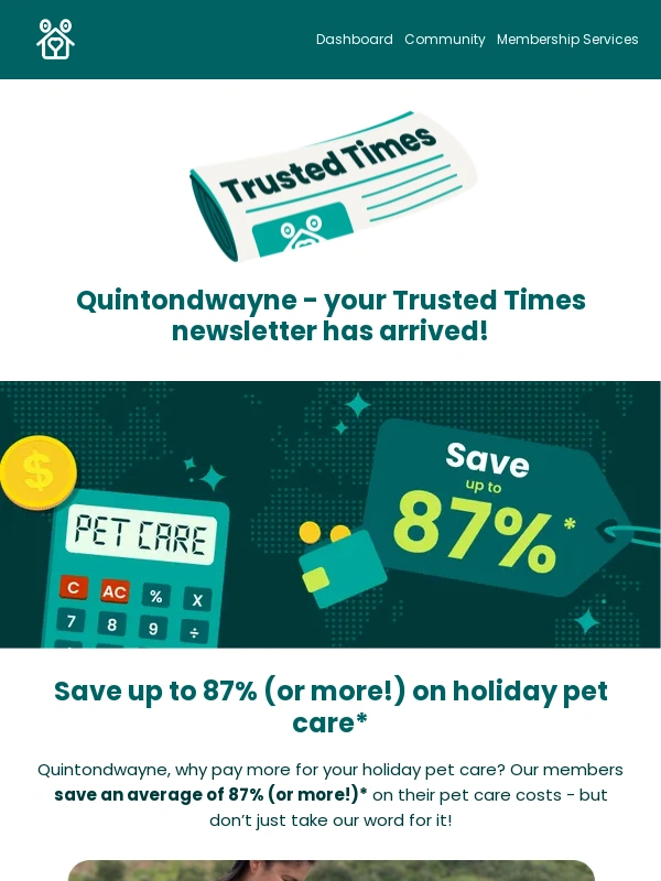 TrustedHousesitters - The Trusted Times | Your Monthly Newsletter
