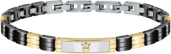 Maserati Men's JM221ATZ06 Stainless Steel Bracelet