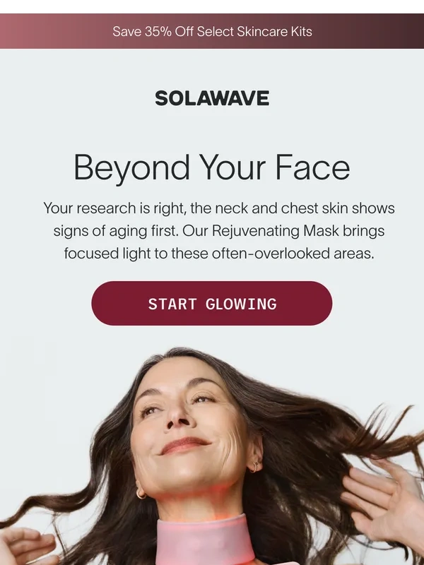 SolaWave - The science behind your neck's first signs of aging