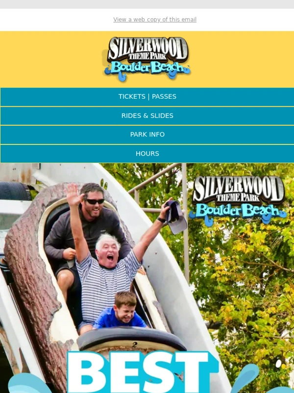 Silverwood - Summer is closer than you think! Opening Day at Silverwood is May 3rd! ☀️
