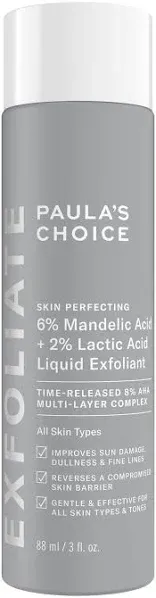 Paula's Choice Skin Perfecting 6% Mandelic Acid + 2% Lactic Acid Liquid Exfoliant