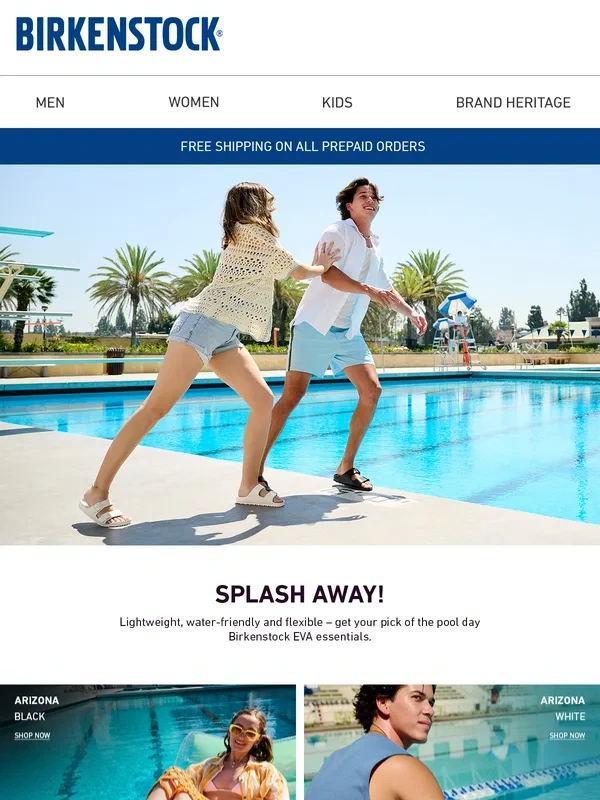 Birkenstock USA - Pick your pool day styles!