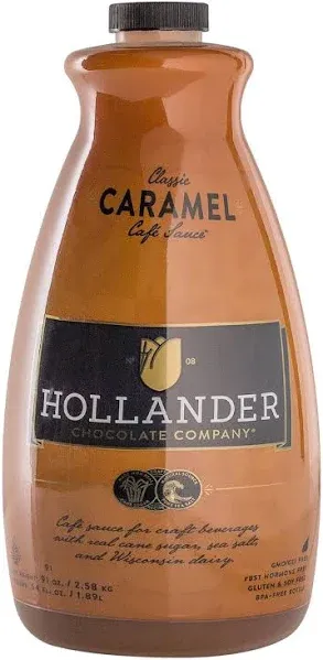 Hollander Chocolate Classic Caramel Cafe Sauce