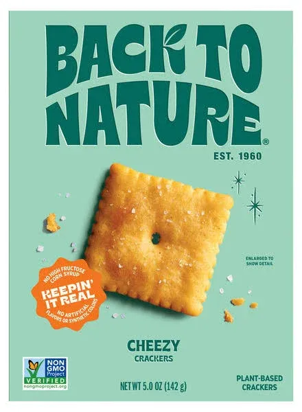 Back To Nature Cheezy Crackers