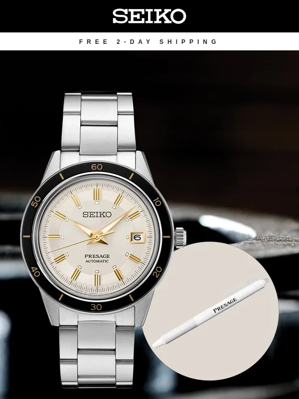Seiko Watch - Enjoy a Free Gift with Presage
