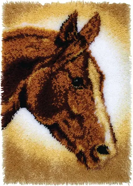 Caron Classics Latch Hook Kit Horse