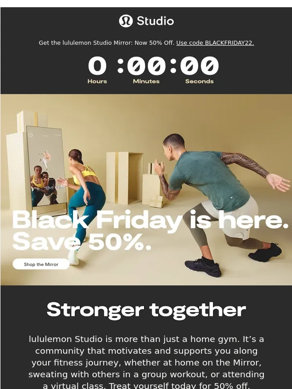 MIRROR - ⏳Save 50%–Black Friday is Almost Over