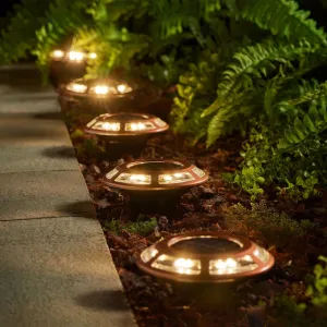 BrightEase Set of 10 Solar Lights