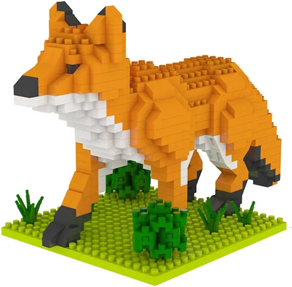 Red Fox Mini Building Blocks