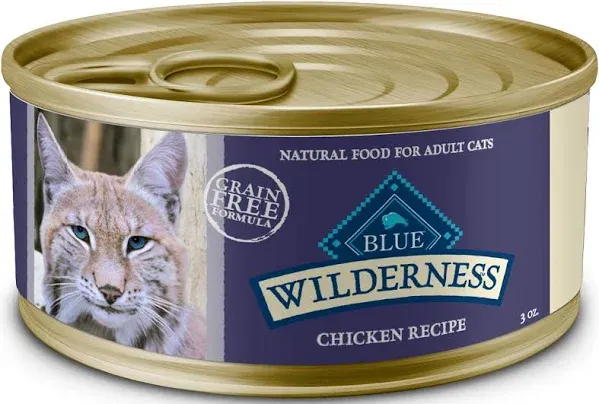 Blue Buffalo Wilderness Adult Cat Food Chicken Recipe